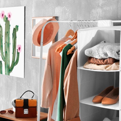 Cambio de armario en el vestidor y dormitorio. Orden y mantenimiento