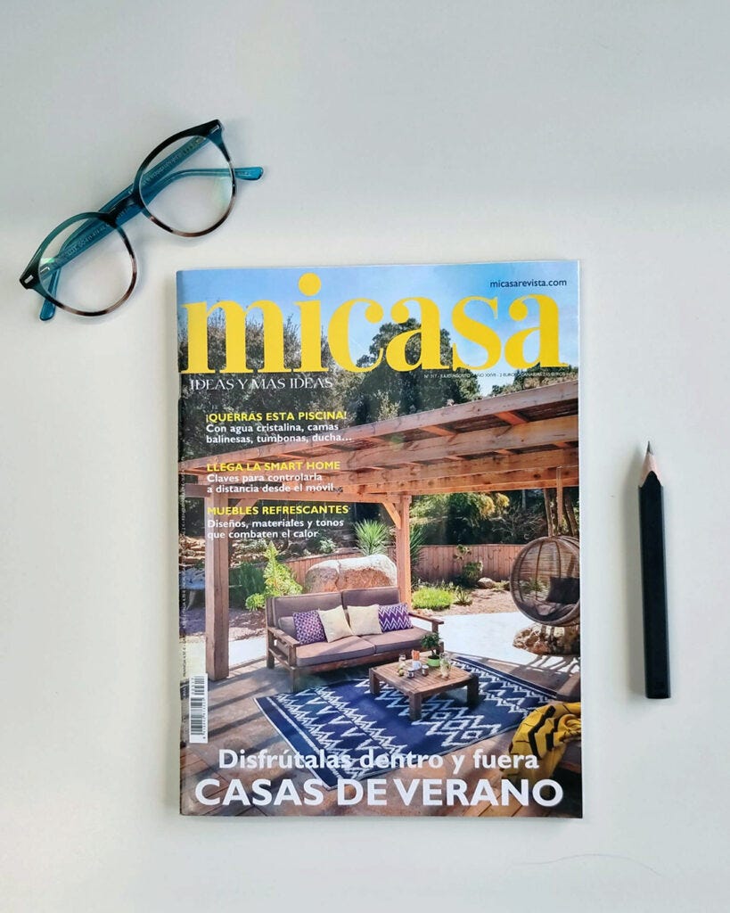 Portada de la revista Mi Casa 317