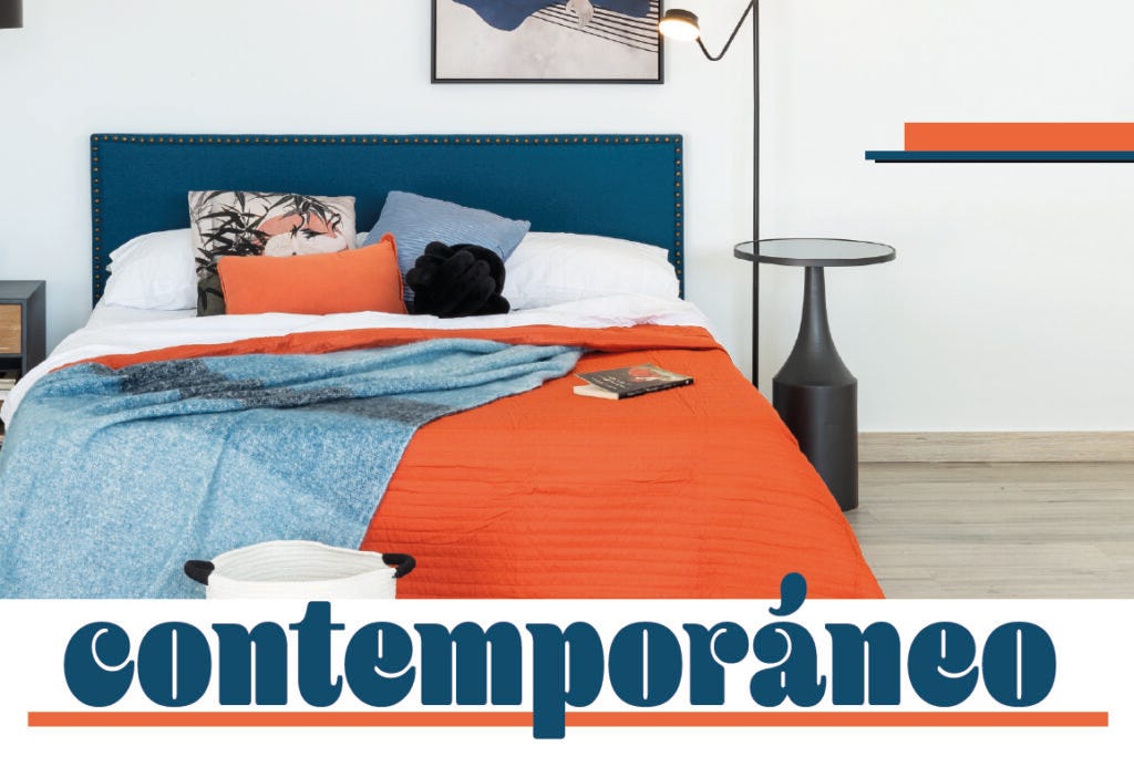 Dormitorio contemporáneo