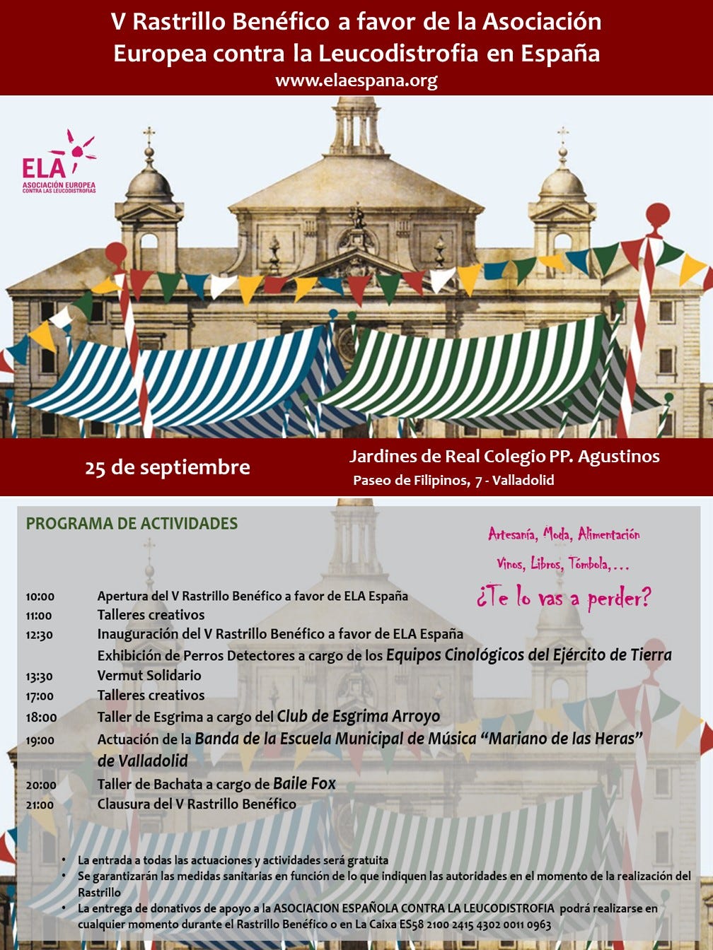 Cartel programa ELA España