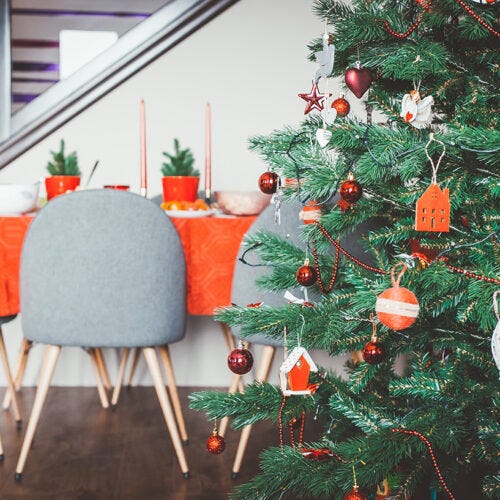 Decoracion de arboles de navidad