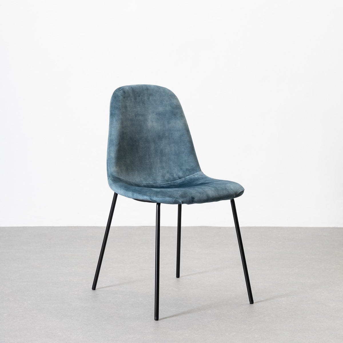 Pack de 4 sillas Gina azules