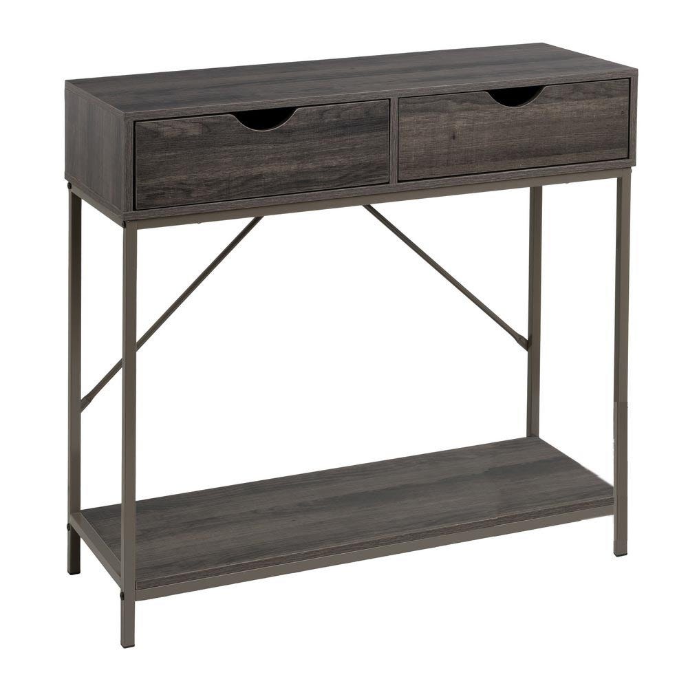 Consola Urban Dark con 2 cajones