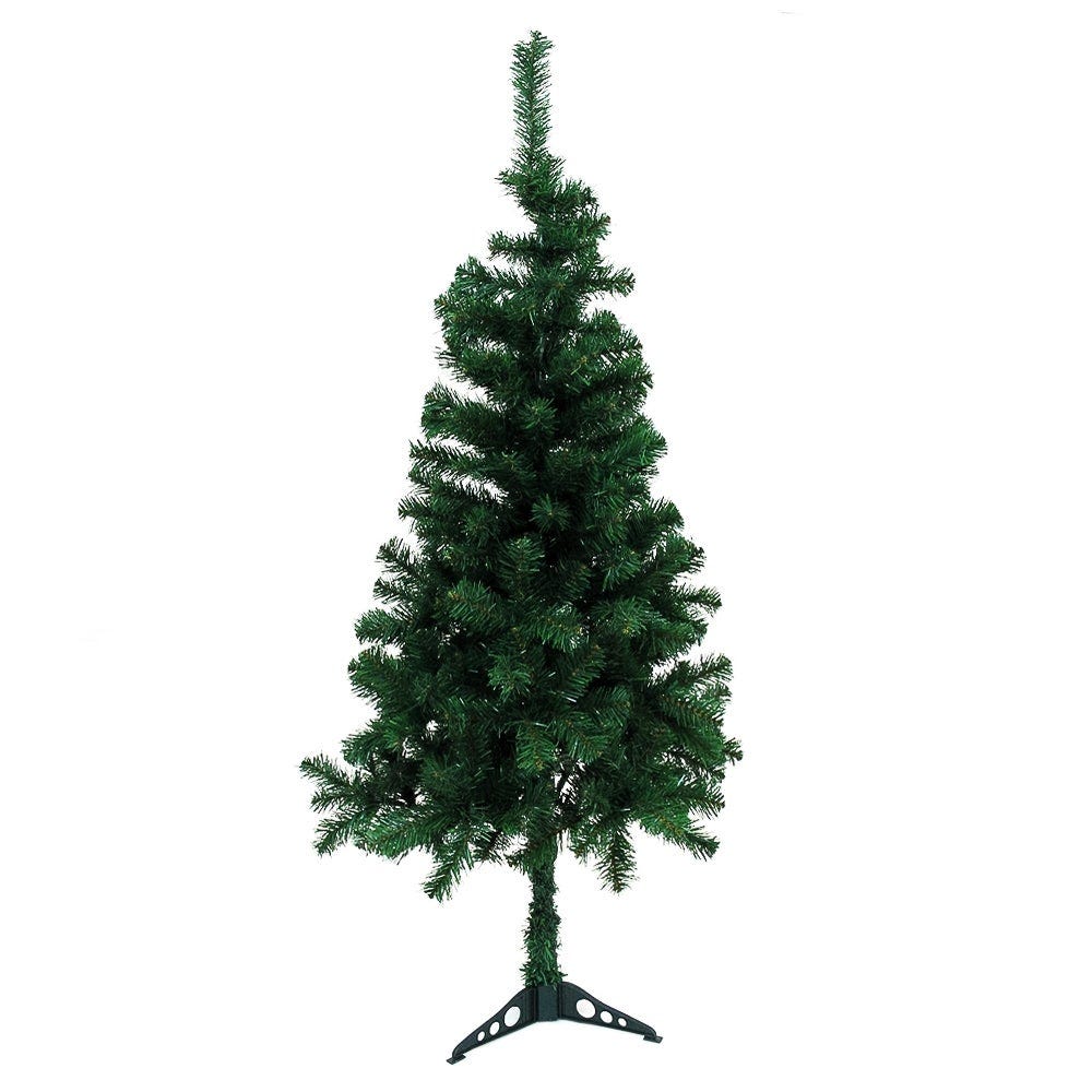 Árbol Navidad plegable básico de 120-210 cm